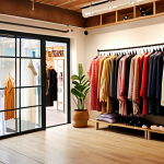 **

A cozy clothing store interior with soft lighting, displaying colorful fabrics and garments.  Subtle floral scent wafts through the air.  Customers browse comfortably, with peaceful expressions. Focus on creating a warm and inviting atmosphere that evokes pleasant memories.

**