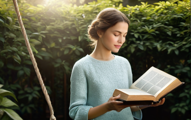향기 마케팅과 제품 디자인의 관계 - **Prompt:** "A warmly lit, cozy study. An adult woman, elegantly dressed in comfortable, modest atti...